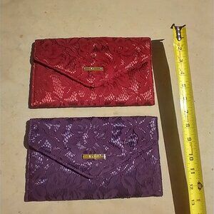 Iman Lace Clutch 2 Bag. Lot